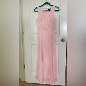 NWOT White House Black Market Pleated Maxi Dress